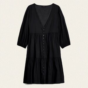 J. Crew Button-Front Beach Dress